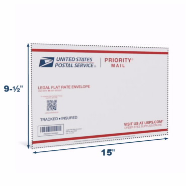 Priority Mail® Forever Prepaid Flat Rate Legal Envelope