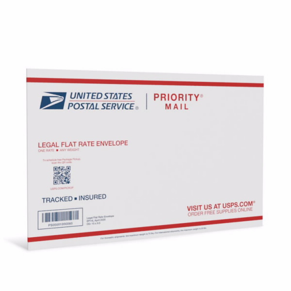 Priority Mail® Forever Prepaid Flat Rate Legal Envelope