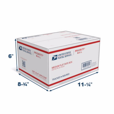 Priority Mail® Forever Prepaid Flat Rate Medium Box