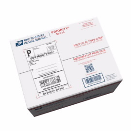 Priority Mail® Forever Prepaid Flat Rate Medium Box – 1 – PPFRB1