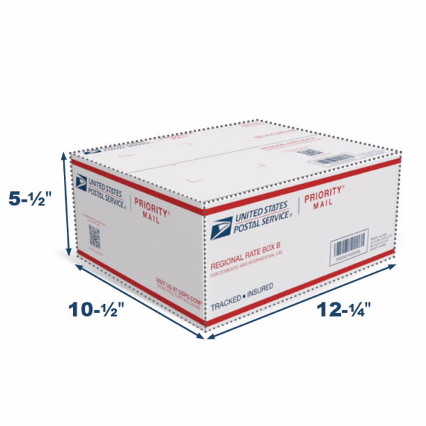 Priority Mail Regional Rate Box B1