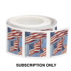 Stamps Subscription: First Class Roll