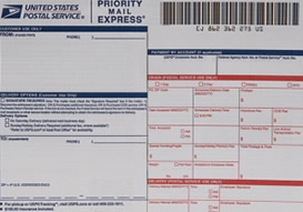 Priority Mail Address Label – Stamps.com Supplies Store