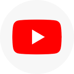 Youtube social media icon