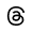 Threads social media icon