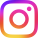 Image of instagram social media icon.