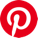  Image of Pinterest social media icon.