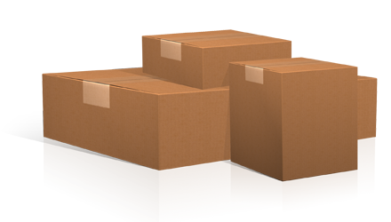 Image of small shipping boxes.