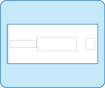 Image showing address, return address and postage on front of envelope