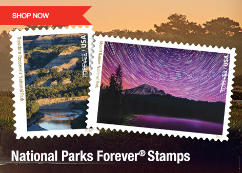 National Parks Stamps. Shop Now