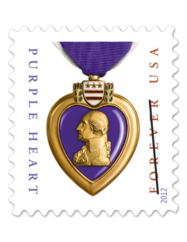 Purple Heart Medal Stamp (Forever)