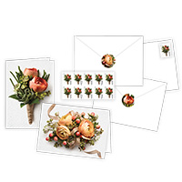 Celebration Boutonniere Notecards
