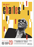 Ray Charles Poster (with FDC)