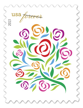 Where Dreams Blossom (Forever) Stamp