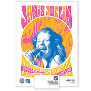 Janis Joplin Poster (with FDC)