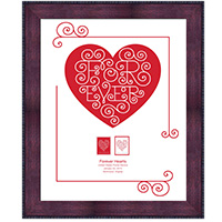 Forever Hearts Framed Art