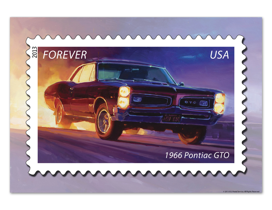 1966 Pontiac GTO Fine Art Print