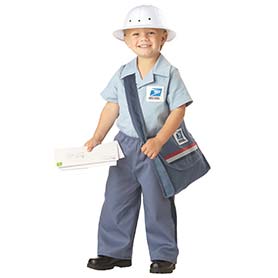 Kids Postman Costume