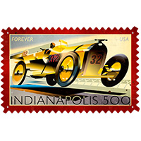 Indy 500 Metal Art