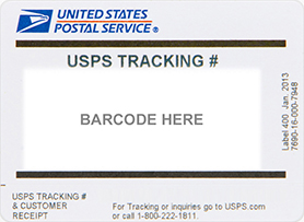 What is a USPS tracking number?