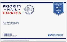 Priority Mail Express Legal Flat Rate Envelope