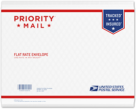 What are the sizes of USPS envelopes?