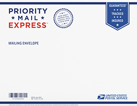 Priority Mail Express Tyvek Envelope