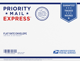 Priority Mail Express Flat Rate Envelope