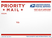 Priority Mail Address Label