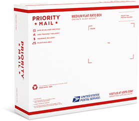 Priority Mail Medium Flat Rate Box - 2