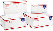 Priority Mail Flat Rate Boxes Variety Pack