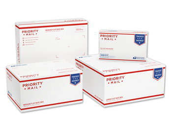 Priority Mail Flat Rate Boxes Variety Pack