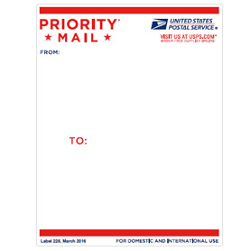 Priority Mail Address Label