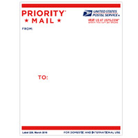 Priority Mail Address Label