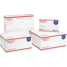 Priority Mail Flat Rate Variety Pack Free Shipping Supplies image