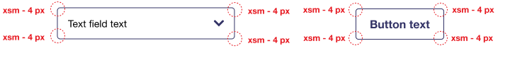 Text field spacing example image
