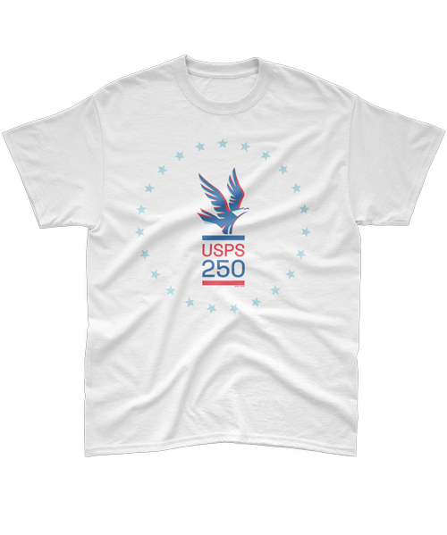 A USPS 250th Anniversary Star T-Shirt.